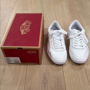 Vans Cruze Too ComfyCush Classic White Sneakers Men’s Size 10.5